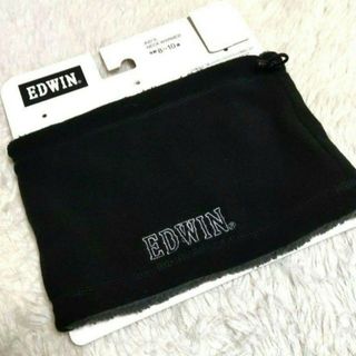 エドウィン(EDWIN)のEDWINキッズ子供ネックウォーマーマフラー防寒エドウィン通学ボアフリースＡ(キャラクターグッズ)