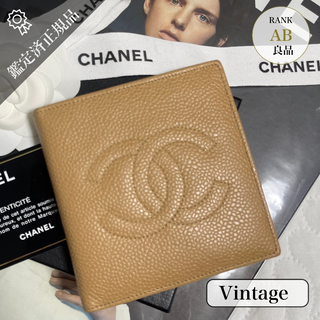 シャネル(CHANEL)の✴︎ CHANEL ✴︎シャネル  CCシグネチャー 二つ折財布 キャビアスキン(財布)