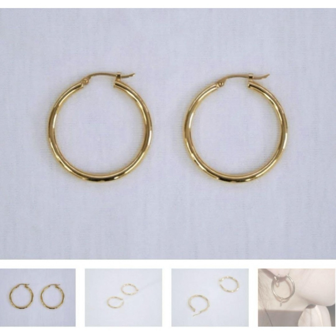 lui jewelry new hoop25cm幅