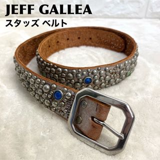 ハリウッドトレーディングカンパニー(HTC)のJEFF GALLEA ジェフガレア　スタッズ  ベルト　S(ベルト)