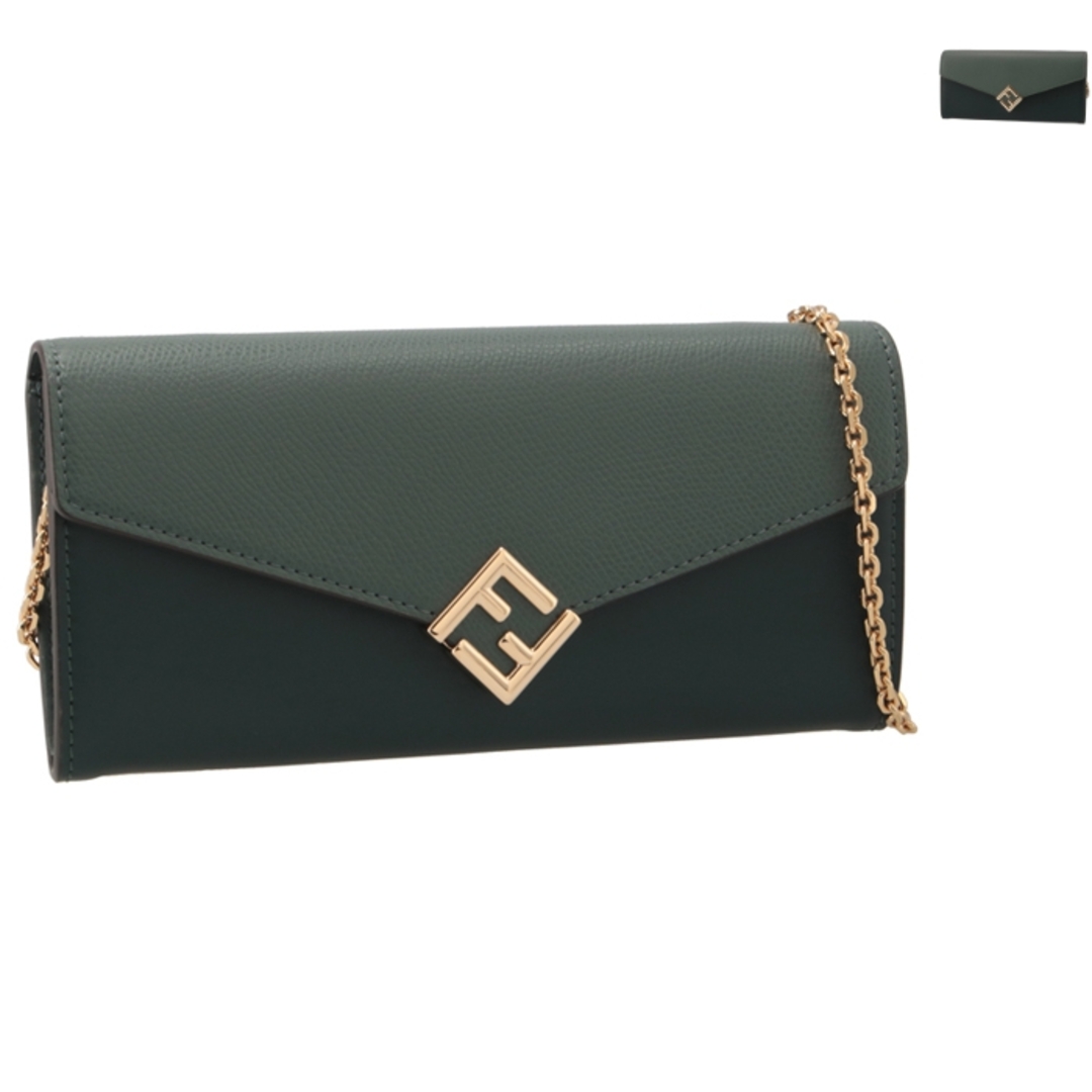 FENDI - フェンディ FENDI チェーンウォレット 長財布 FENDI - フェンディ FENDI チェーンウォレット 長財布