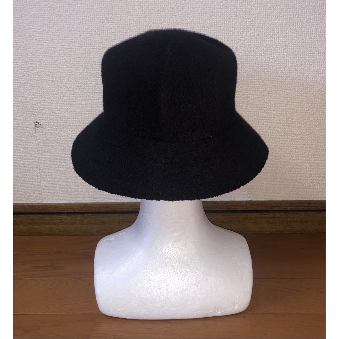 KANGOL(カンゴール)のM 美品 KANGOL Bermuda Bucket バケットハット ブラック メンズの帽子(ハット)の商品写真