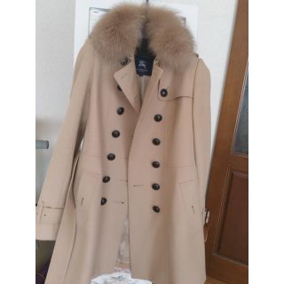 バーバリー(BURBERRY) ウールトレンチコート トレンチコート
