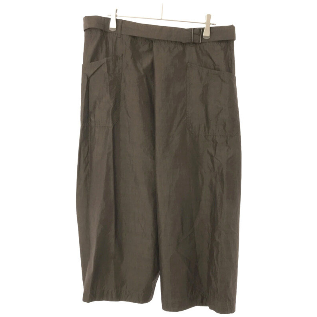 Kaptain Sunshine キャプテンサンシャイン 19SS Cotton-Silk Naval Wrap Trousers ブラウン 0 KS9SPT13 メンズのパンツ(その他)の商品写真