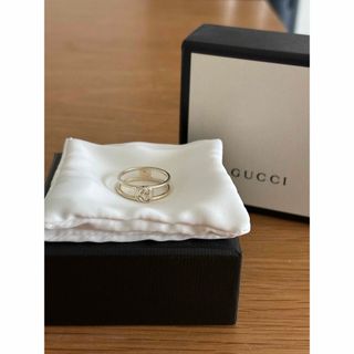 グッチ(Gucci)のGUCCI G スリム オープン バンド(リング(指輪))