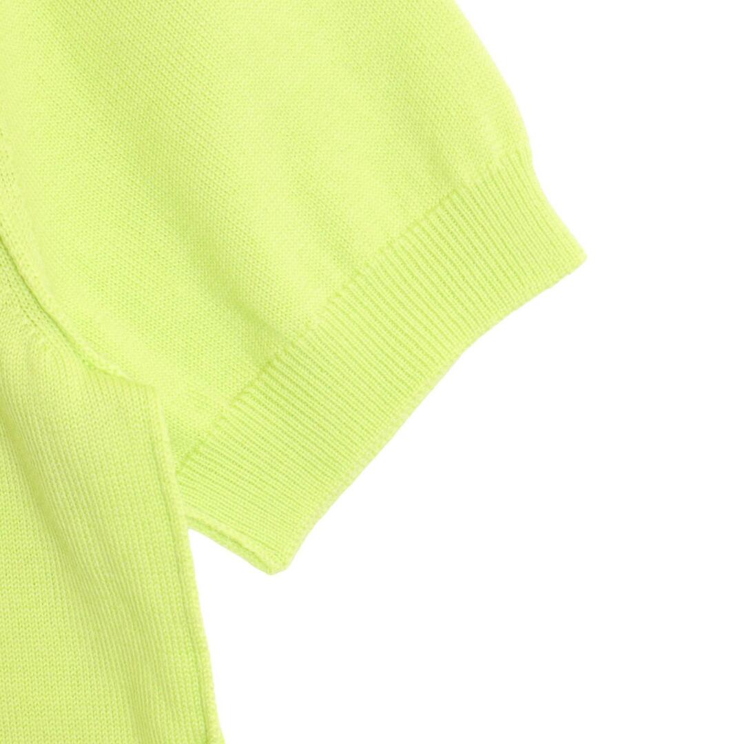 FENDI(フェンディ)のフェンディ ×MARC JACOBS グリーン フロントロゴ 半袖ニット 44 レディースのトップス(ニット/セーター)の商品写真