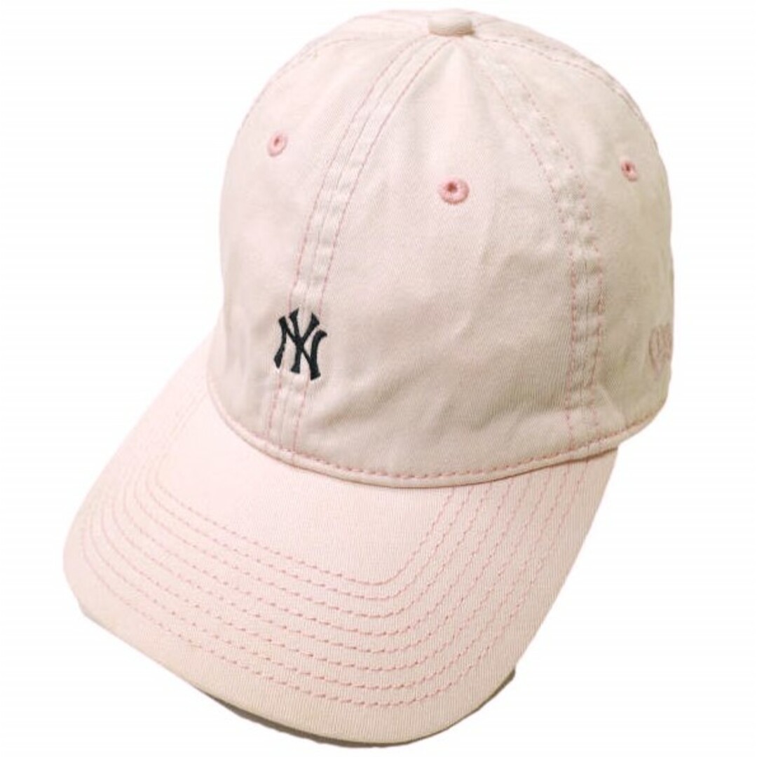 NEW ERA(ニューエラー)のNEW ERA x BEAMS BOY x Cooperstown ニューエラ ビームスボーイ クーパーズタウン 別注 チビロゴ ベースボールキャップ ONE SIZE ピンク NY 6パネル バックアジャスター 9TWENTY 帽子【中古】【NEW ERA × BEAMS BOY x Cooperstown】 レディースの帽子(キャップ)の商品写真