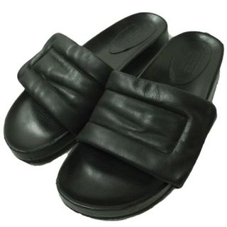 Maison Margiela 22 メゾンマルジェラ イタリア製 FUTURE SANDAL フューチャーサンダル 41(26cm) Black ベルクロ シャワー シューズ【中古】【Maison Margiela 22】(サンダル)