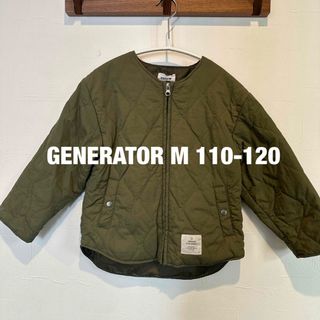 ジェネレーター(GENERATOR)の☆ GENERATOR キルティングアウター　薄手　M 110〜120(ジャケット/上着)