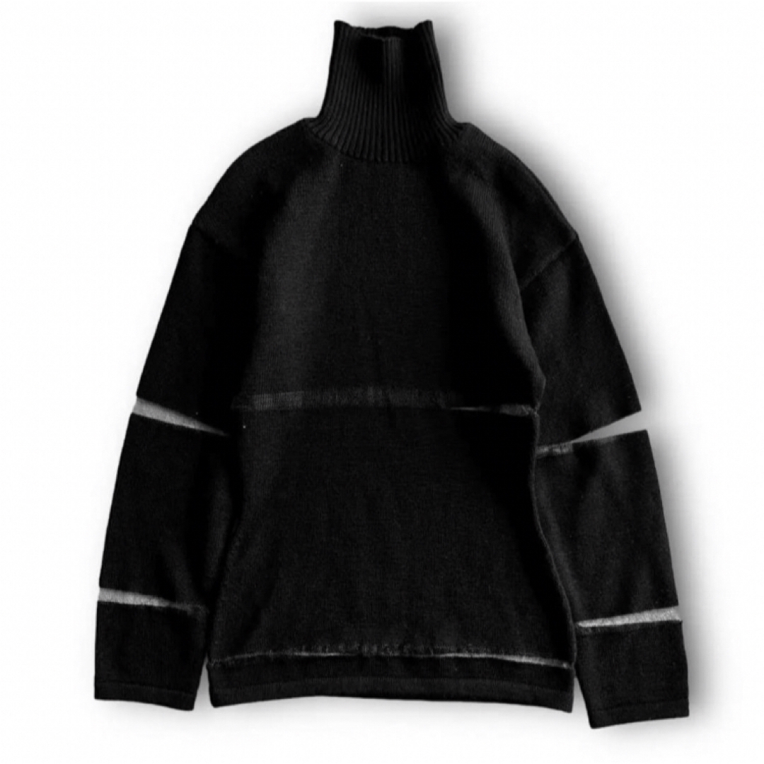 HELMUT LANG(ヘルムートラング)のhelmut lang 90s wire-knit メンズのトップス(ニット/セーター)の商品写真