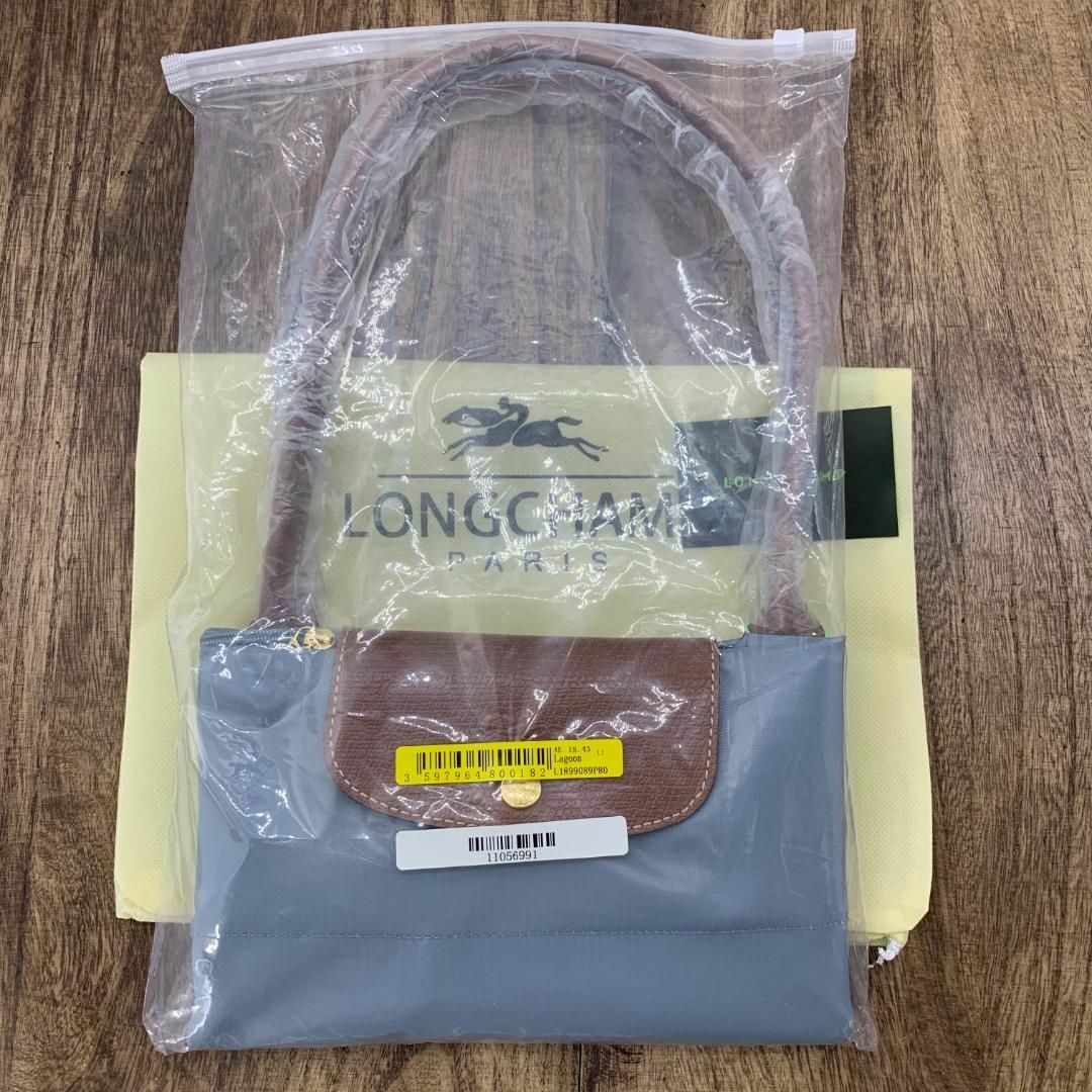 LONGCHAMP(ロンシャン)の【新品】ロンシャン オリジナル Lサイズ トートバッグ スチール レディース レディースのバッグ(トートバッグ)の商品写真