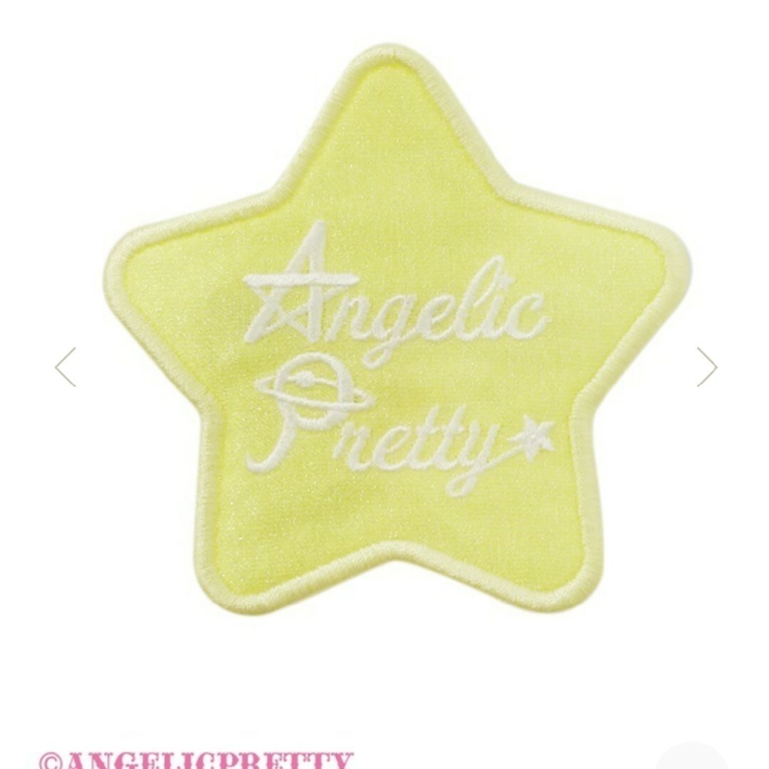 Angelic Pretty(アンジェリックプリティー)のFancy Starワッペンクリップ レディースのヘアアクセサリー(バレッタ/ヘアクリップ)の商品写真