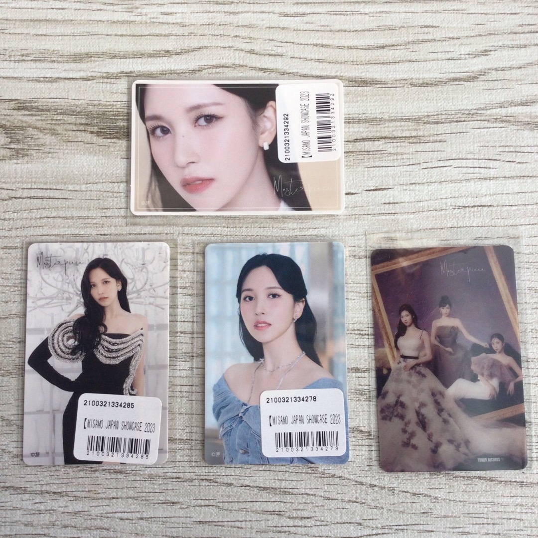 TWICE - ミサモ misamo ミナ masterpiece トレカ CD ラントレAの TWICE - ミサモ misamo ミナ masterpiece トレカ CD ラントレAの