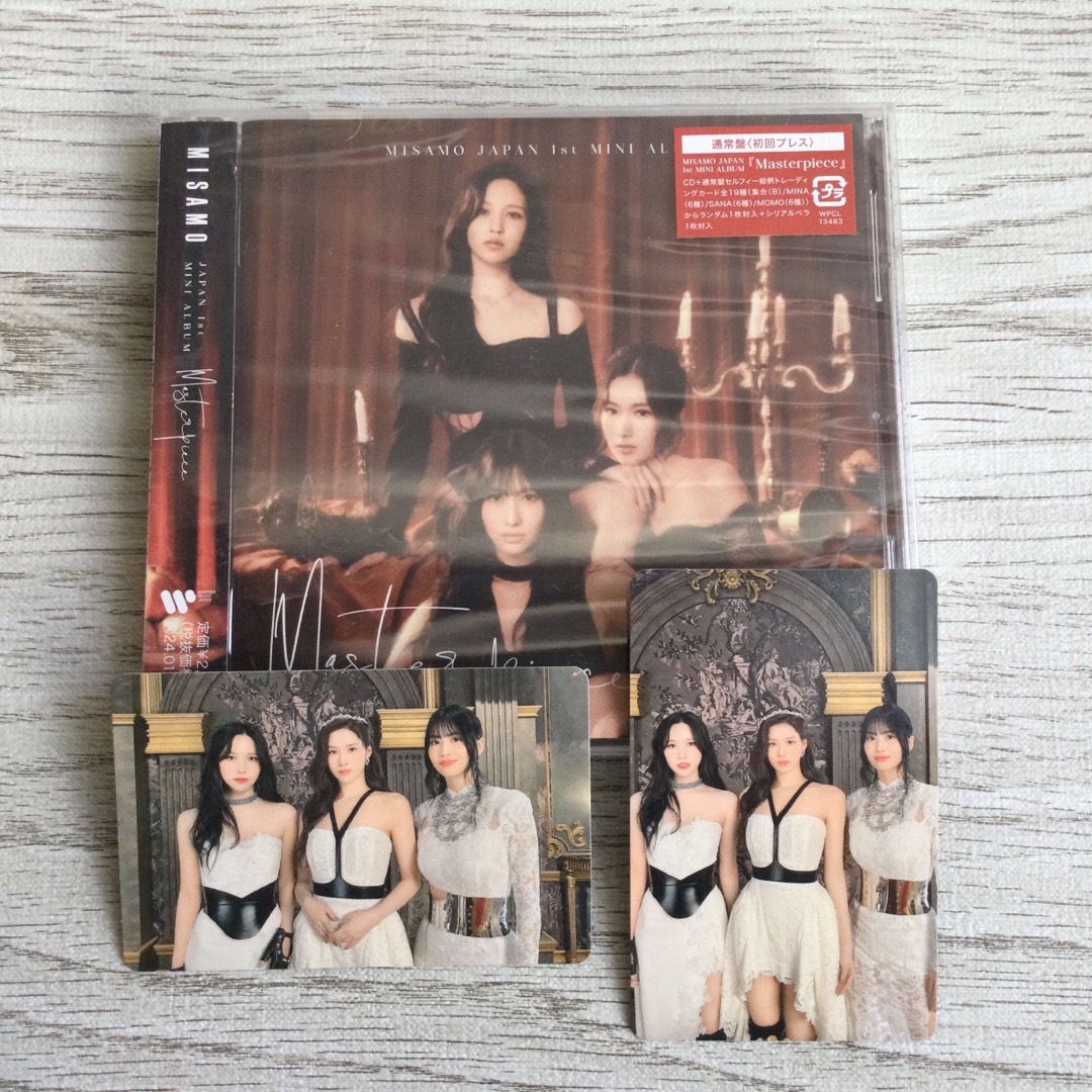 TWICE - ミサモ misamo ミナ masterpiece トレカ CD ラントレAの TWICE - ミサモ misamo ミナ masterpiece トレカ CD ラントレAの