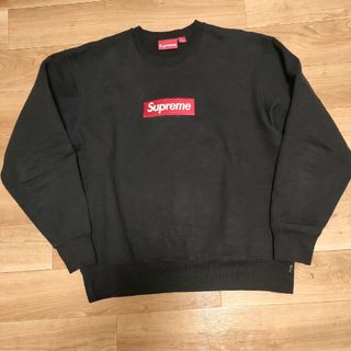 トップスSupreme HONDA  クルーネック黒Ｌ