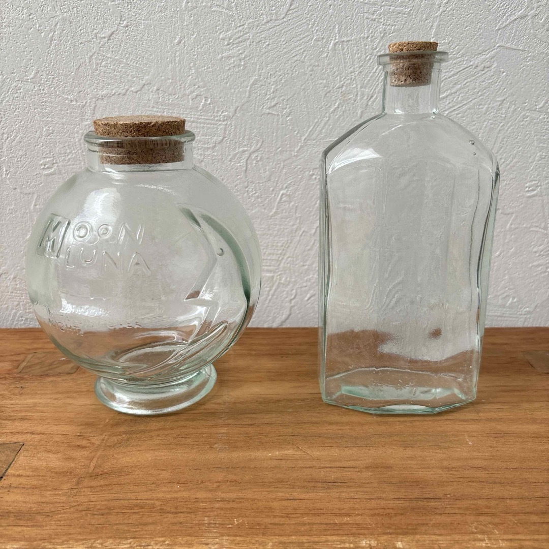 ガラス瓶 エンタメ/ホビーの美術品/アンティーク(ガラス)の商品写真