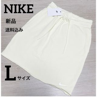 ナイキ(NIKE)の新品★NIKE★スウェットスカート★ミニスカート★Lサイズ(ミニスカート)