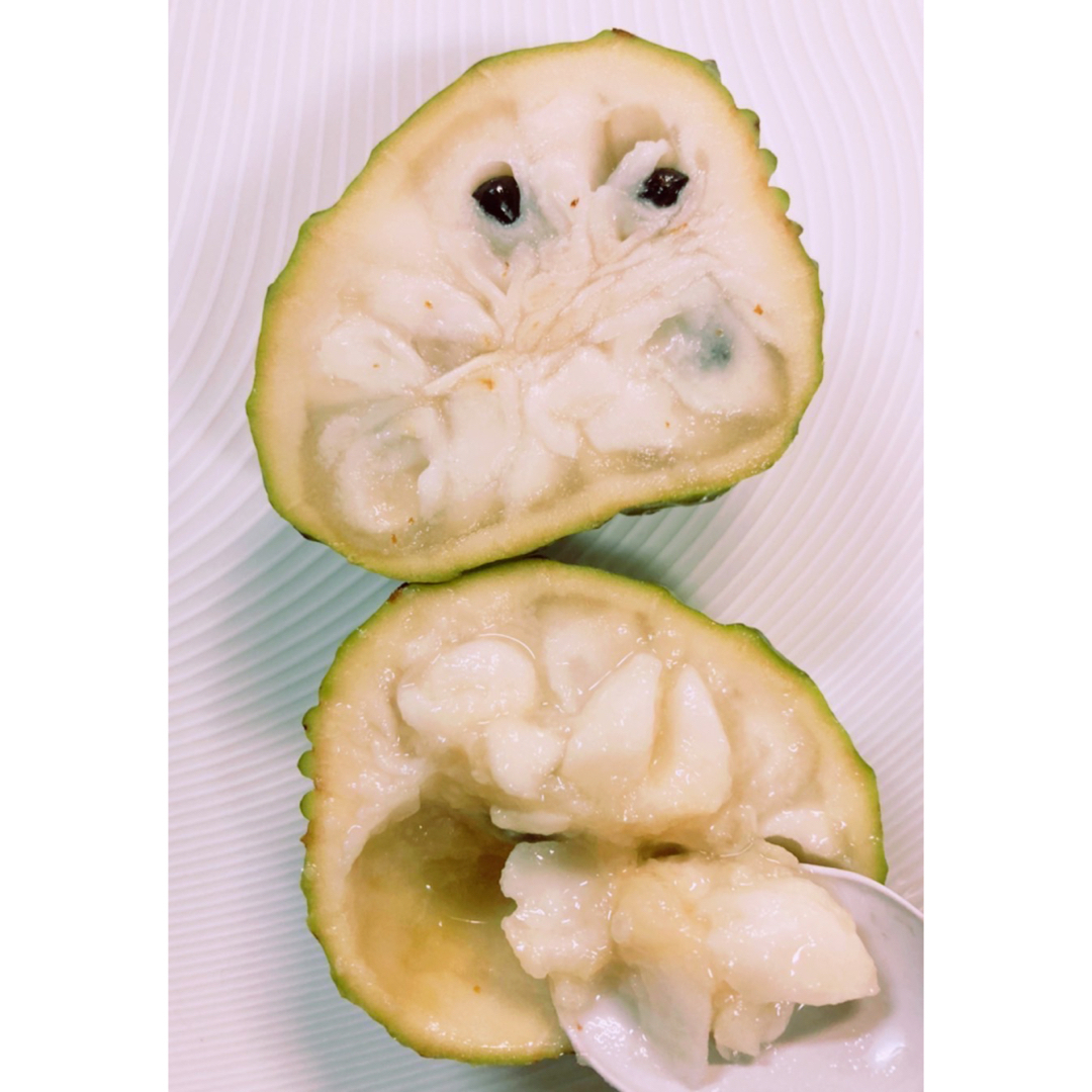 あまくとろける！！森のアイスクリーム！沖縄産アテモヤおまかせ！お試しにも！！ 食品/飲料/酒の食品(フルーツ)の商品写真