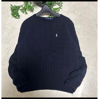 Ralph Lauren - ◇Ralph Lauren/ラルフローレン◇ XL アルパカ混カギ 