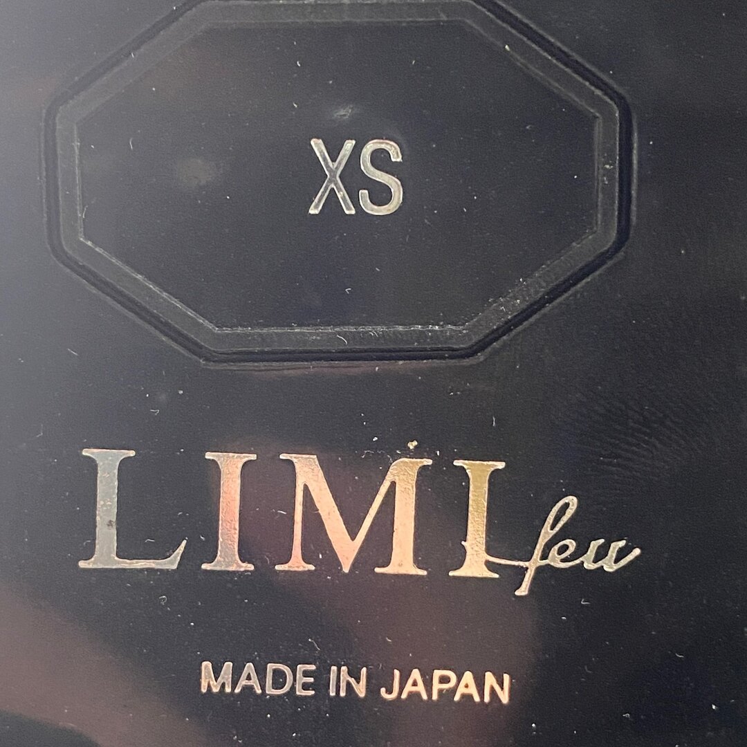 LIMI feu(リミフゥ)の1a26 LIMI feu リミフゥ 日本製 サイドゴアブーツ スタッズ ショートブーツ シューズ XSサイズ ブラック レザー レディース 女性用 MADE IN JAPAN レディースの靴/シューズ(ブーツ)の商品写真