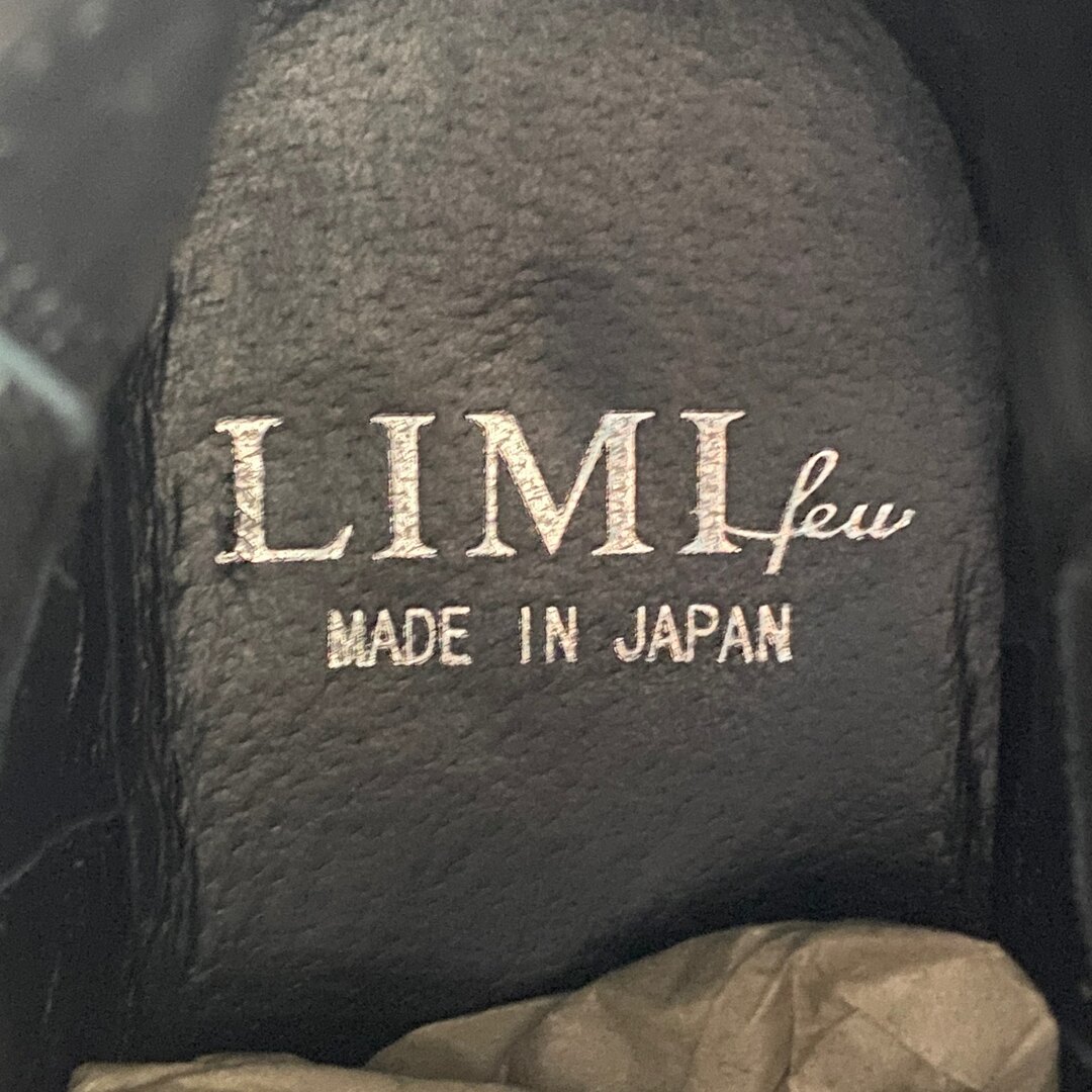 LIMI feu(リミフゥ)の1a26 LIMI feu リミフゥ 日本製 サイドゴアブーツ スタッズ ショートブーツ シューズ XSサイズ ブラック レザー レディース 女性用 MADE IN JAPAN レディースの靴/シューズ(ブーツ)の商品写真
