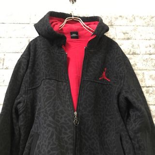 90s NIKE AIR パーカー ブリーチ加工