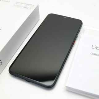 アンドロイド(ANDROID)の超美品 A001ZT Libero3 ブラック SIMロック解除済み(スマートフォン本体)