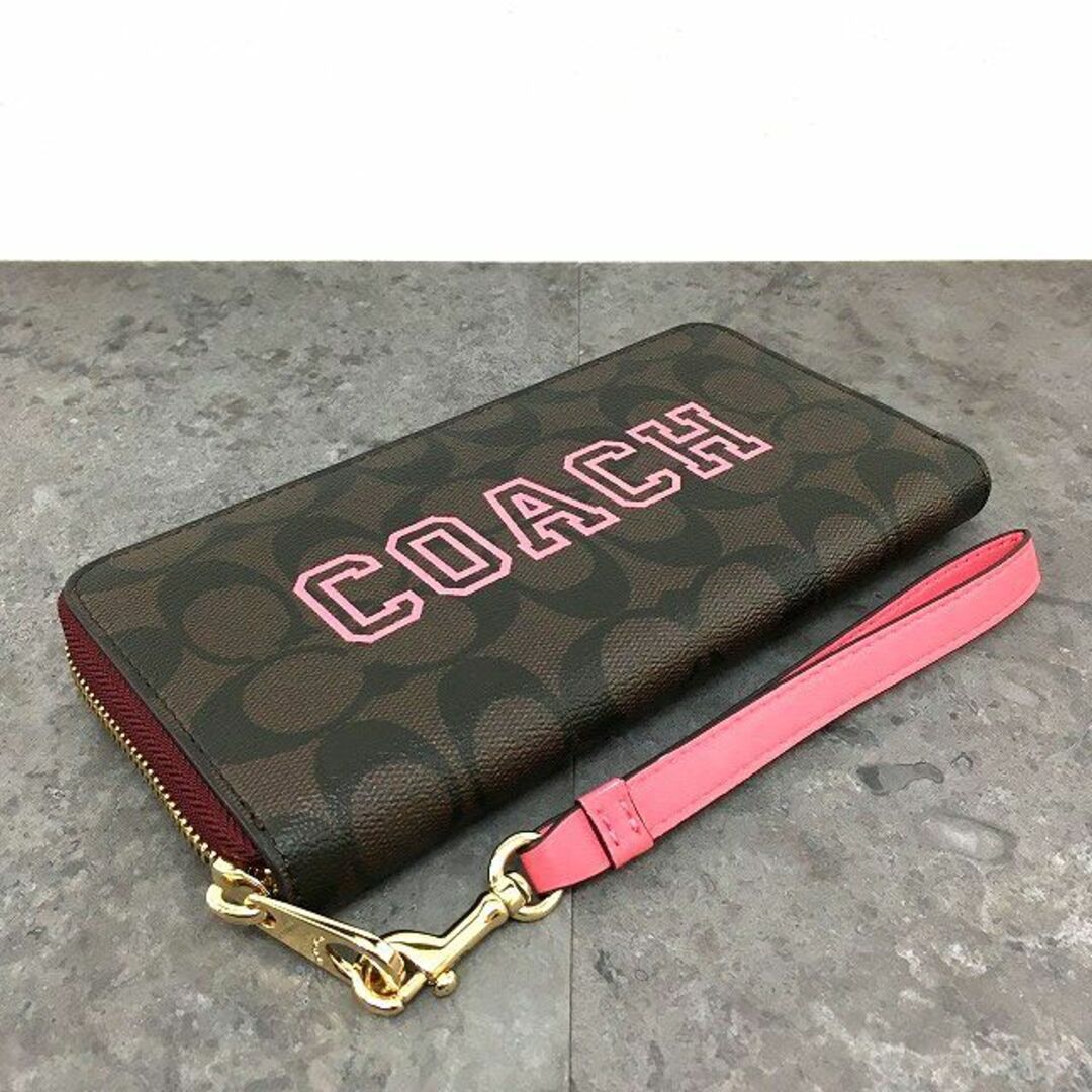 未使用品 COACH ジップウォレット CB856 ピンク 70Sカラー - 財布