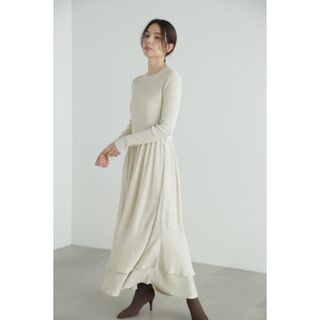 ジルスチュアート(JILLSTUART)のジル スチュアート キアラニットワンピース(ロングワンピース/マキシワンピース)