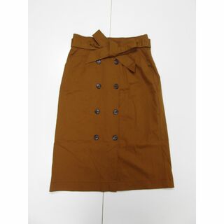 LLサイズ　ベルト付スカート(ロングスカート)