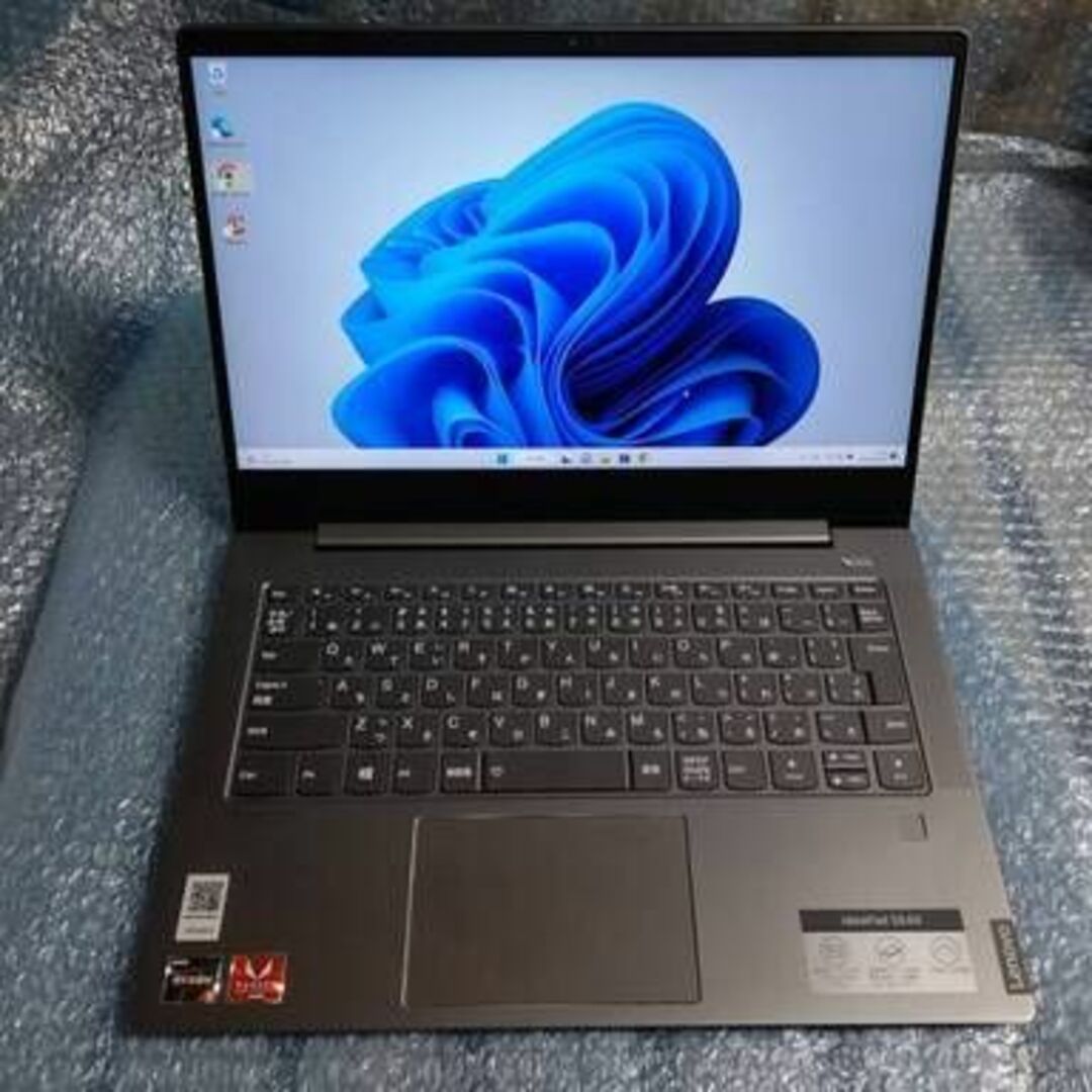 Lenovo(レノボ)のIdeaPad改Ⅳ Ryzen5 M.2SSD Win11 スマホ/家電/カメラのPC/タブレット(ノートPC)の商品写真