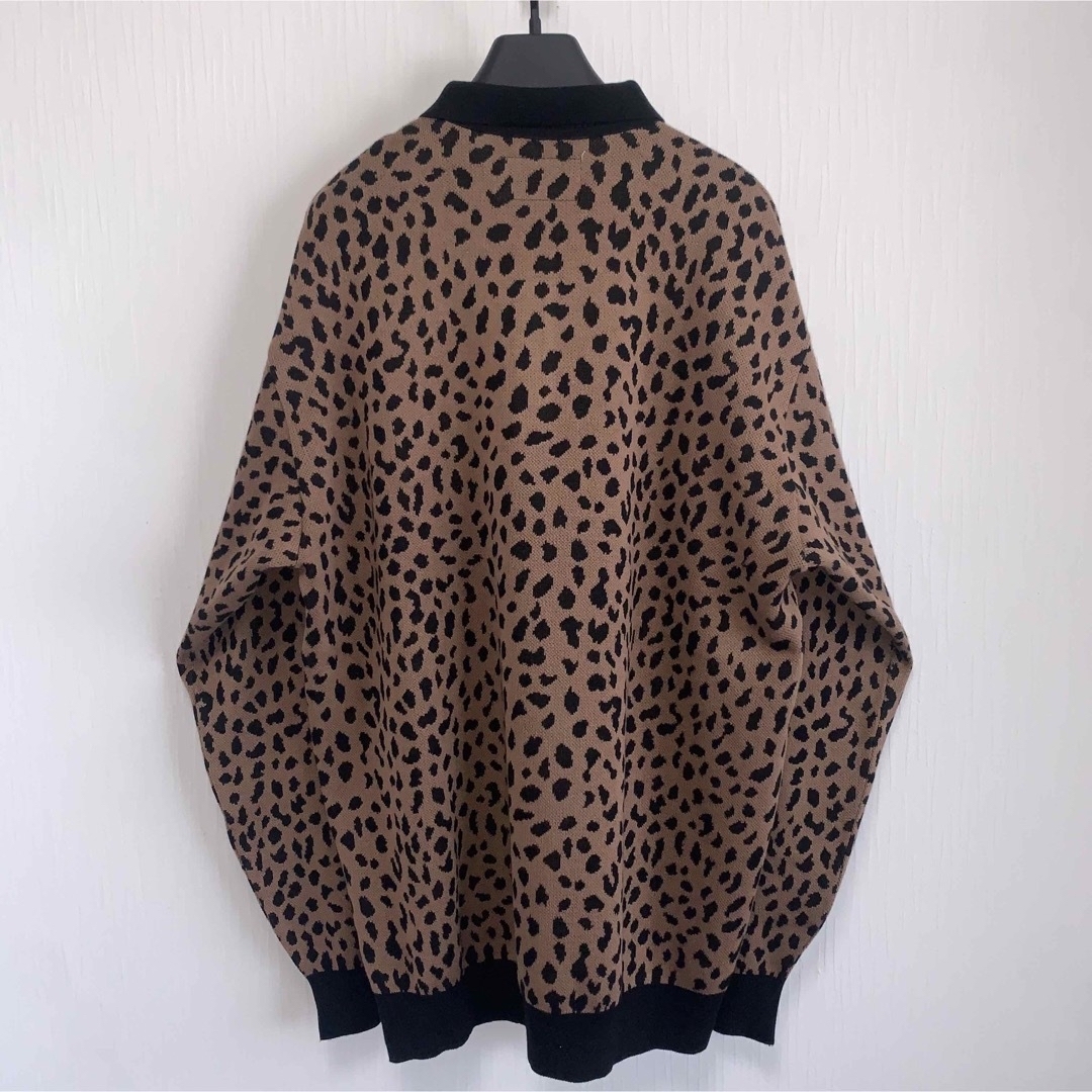 WACKO MARIA(ワコマリア)のXL【WACKOMARIA】LEOPARD POLO／新品タグ付／送料込 メンズのトップス(ポロシャツ)の商品写真