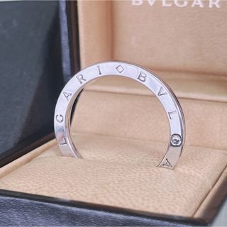 ブルガリ(BVLGARI)のBVLGARI キーリング シルバー925 美品 ケース付き チャーム クリップ(キーホルダー)