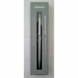 RHODIA - ★未開封 RHODIA ロディア ボールペン 0.7mm シルバー★