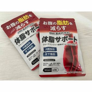 体脂肪サポート ダイエットサプリ  2袋(ダイエット食品)