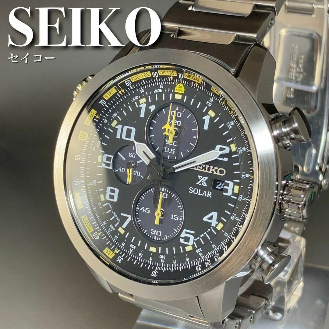 SEIKO(セイコー)の★米国限定モデル★新品未使用SEIKOセイコーメンズ腕時計SSC369 2653 メンズの時計(腕時計(アナログ))の商品写真