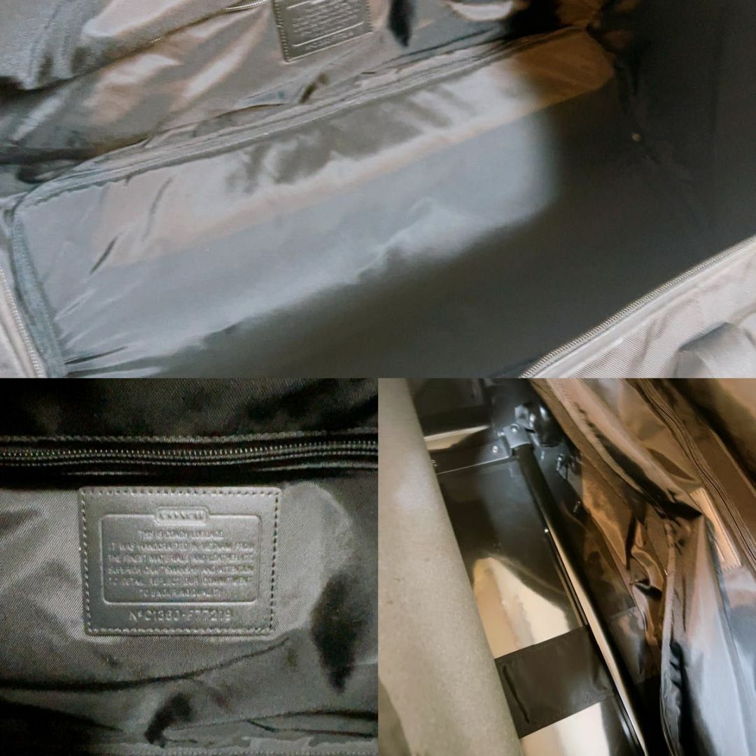COACH コーチ ボストンバッグ 2way 極美品 F77219 キャリー 黒 COACH コーチ ボストンバッグ 2way 極美品 F77219 キャリー 黒