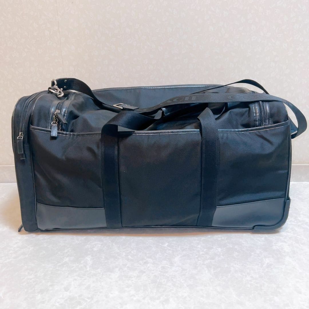 COACH コーチ ボストンバッグ 2way 極美品 F77219 キャリー 黒 COACH コーチ ボストンバッグ 2way 極美品 F77219 キャリー 黒