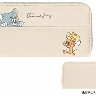 175zak983ms116801 クラ 【送料無料】【トムとジェリー】【Tom and Jerry】長財布【アイボリー】【トム】【ジェリー】【ワーナー】【アニメ】【ロングウォレット】【サイフ】【財布】【さいふ】【子供】【キッズ】【雑貨】【グッズ】【かわいい】(その他)