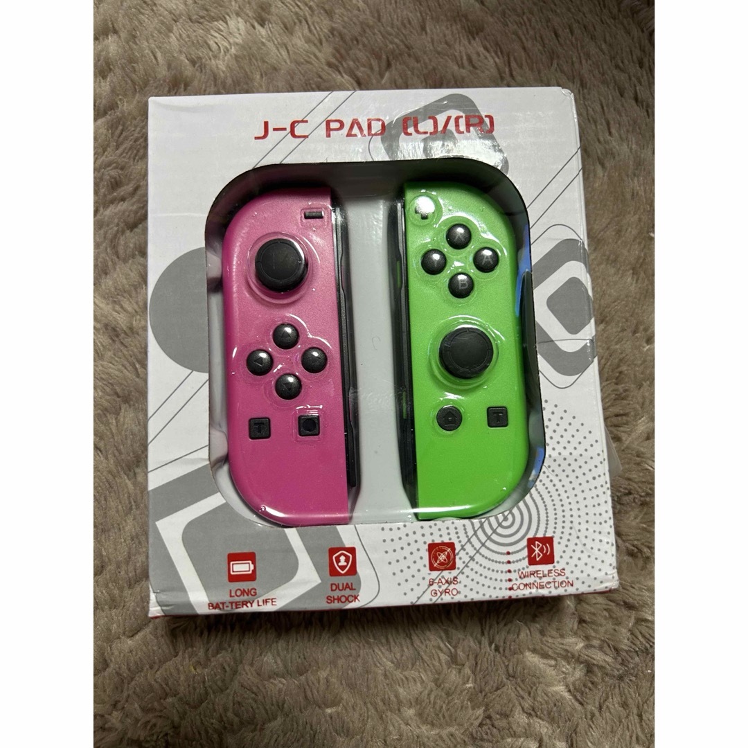 Switch コントローラー　Switch Joy-Con ジョイコン　左右 エンタメ/ホビーのゲームソフト/ゲーム機本体(その他)の商品写真