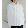 【WHITE】『ユニセックス』コンフォートレギュラーカラーシャツ