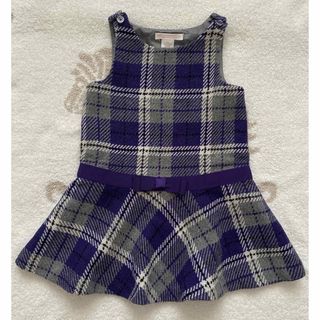 GYMBOREE - ☆美品☆JANIE and JACK☆チェック柄ベビーワンピース☆