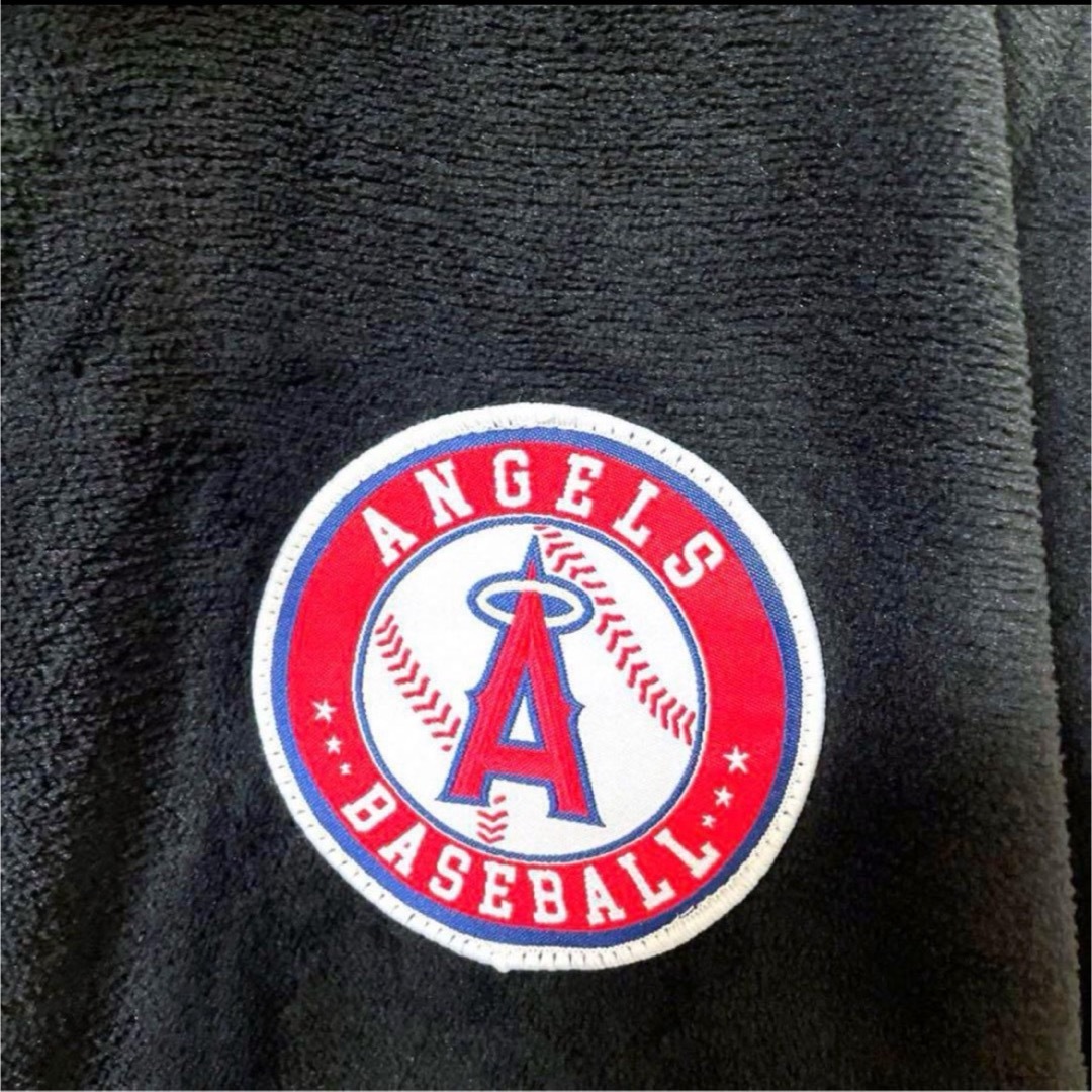 MLB(メジャーリーグベースボール)のMLB　ロサンゼルス・エンゼルス　プルオーバー　ボアフリース　ボアジャケット メンズのジャケット/アウター(ブルゾン)の商品写真