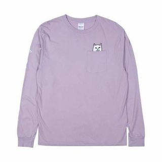 リップンディップ(RIPNDIP)のRIPNDIP Nermal LS T Light Purple XL新品(Tシャツ/カットソー(七分/長袖))