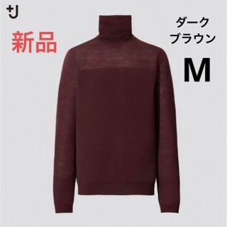 ユニクロ(UNIQLO)のユニクロ +J エクストラファインメリノタートルネックセーター(ニット/セーター)