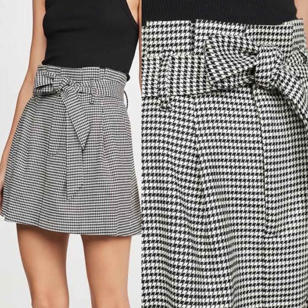 Alice+Olivia - 新品 alice+olivia 千鳥柄 ベルトリボン×ペーパー Alice+Olivia - 新品 alice+olivia 千鳥柄 ベルトリボン×ペーパー