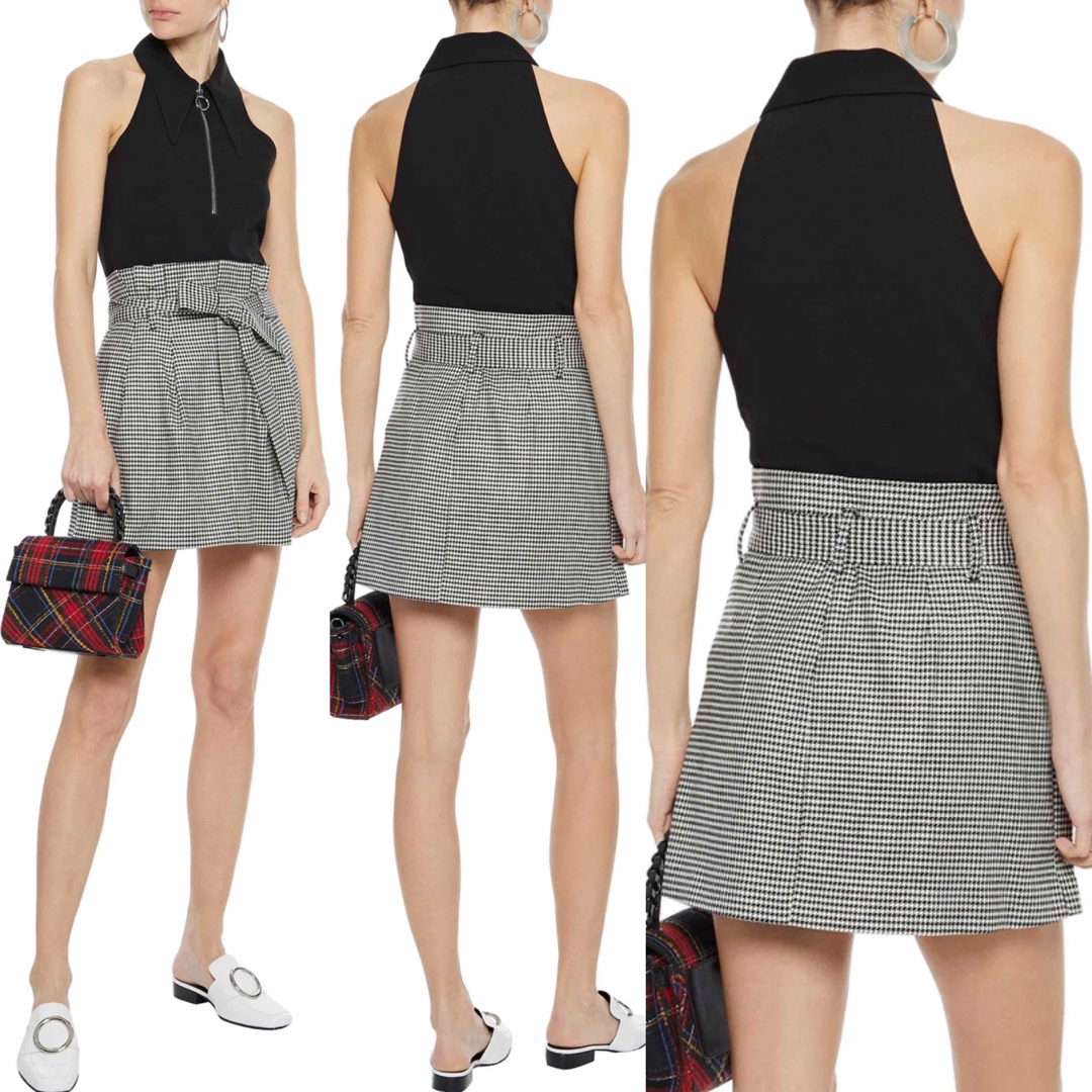 Alice+Olivia - 新品 alice+olivia 千鳥柄 ベルトリボン×ペーパー Alice+Olivia - 新品 alice+olivia 千鳥柄 ベルトリボン×ペーパー