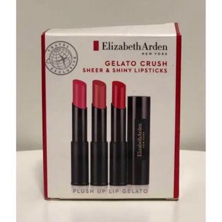 エリザベスアーデン(Elizabeth Arden)のエリザベスアーデン シアーリップスティック 3本セット 口紅 レッド ピンク(口紅)