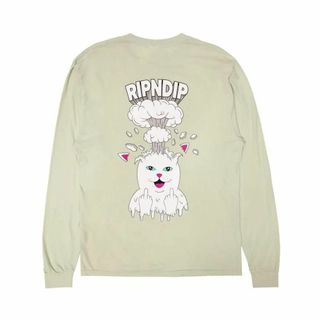 リップンディップ(RIPNDIP)のRIPNDIP MIND BLOWN LS (SAGE) XL新品(Tシャツ/カットソー(七分/長袖))