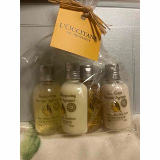 ロクシタン(L'OCCITANE)の未使用　ロクシタン　シトラスヴァーベナ　アメニティ　セット　(シャンプー/コンディショナーセット)